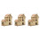3Ensembles Jouets À Assembler En Bois Beige Pour Enfants 5