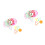 2Sets Kids Bubble Blower Wand Plastic Bubble Tool Assorted Colors 6