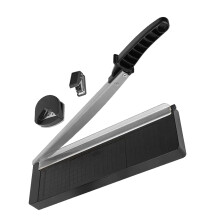 Draagbare Heavy Duty Paper Cutter Zwart Met Metalen Snijblad