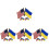 12Pièces Badge Broche National En Durable 4