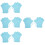 4Paires Natation Silicone Ajustables Accessoires 7
