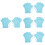 4Paires Natation Silicone Ajustables Accessoires 6