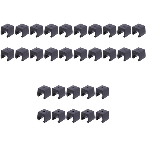 90Pièces Porte À Mural Noir Fixation Facile Robustes 2