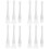 12Pièces Spatules En Silicone Blanches Pour Nettoyage De Cire 7