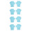 4Paires Natation Silicone Ajustables Accessoires 8