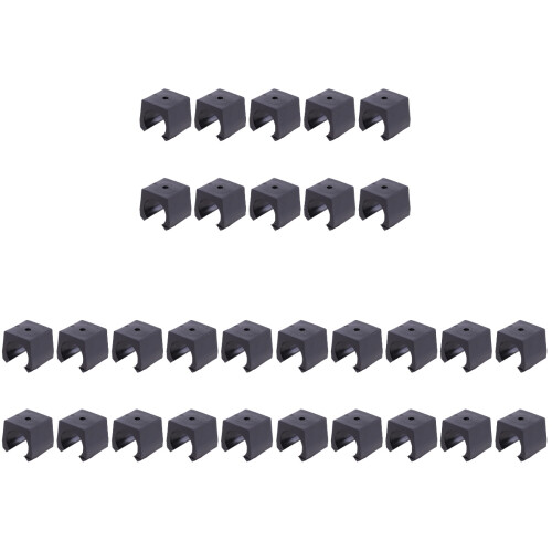 90Pièces Porte À Mural Noir Fixation Facile Robustes 1