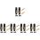 10Ensembles Ensemble Embouts Saxophone Alto Noir Ligature Anches Et Capot 7