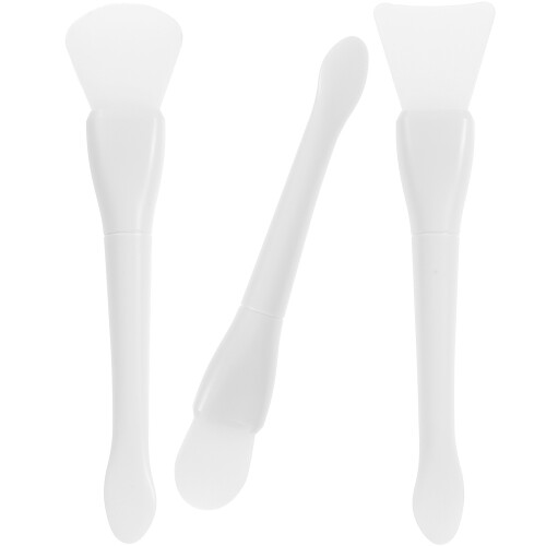 12Pièces Spatules En Silicone Blanches Pour Nettoyage De Cire 2