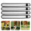 12Pcs White LED Horse Leg Straps Durable Gear 10