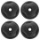 8Ensembles Crochets Support Filet Et Auto Noir Solide Et Moderne 3