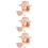 3Pièces Ensemble Chapeau Et Sac Rose Décor Été 8