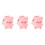 3Pièces À Rose Hydratant Anti Gerçures Pour 6