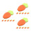 18Pièces Épingles À Couches Bébé ABS Multi Couleurs Enfants 4