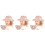 3Pièces Ensemble Chapeau Et Sac Rose Décor Été 4