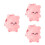 3Pièces À Rose Hydratant Anti Gerçures Pour 8