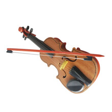 3Ensembles Violons Bois Pour Enfants Jouets Musicaux Décoratifs