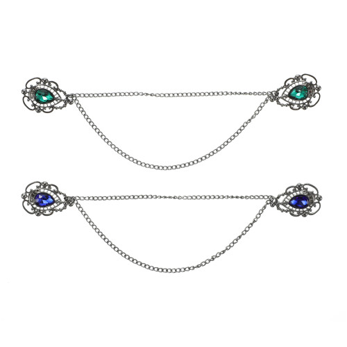 8Pièces Clips Broches Créatifs En Pour Écharpe Et Vêtements