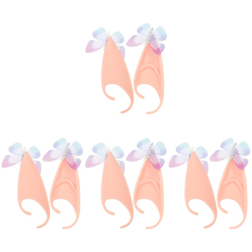 4Paires Oreilles Cosplay Décoratives Confortable Pour Soirée 2