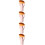 4Pcs Lightweight Nylon Makeup Foundation Brushes Rose Gold Portable 9