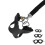 Hamstergeschirr und Leine Set, Kunstleder, weich, 5