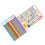 4Pcs Assorted Color Alphabet Numbers Posters Paper for School 8