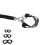 Hamstergeschirr und Leine Set, Kunstleder, weich, 8