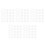 2500Pcs Transparent Adhesive Hanging Tags PVC Display Tabs 7
