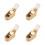 4Pcs Durable Brass Mini Wood Planers Hand Tool for Violin Making 4