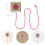 3Pcs High Sensitivity Sos Alarm Button with Pull Cord for Seniors 8