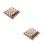 2Sets Foldable Khaki Wooden Chess Set with Storage for Home and Office 5
