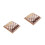 2Sets Foldable Khaki Wooden Chess Set with Storage for Home and Office 8