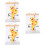 3Pcs Growth Chart for Kids Hanging Wall Decor with Lanyard 7