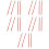 20Pcs Dark Ink Brushes for Calligraphy Art and Writing Use 5