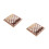 2Sets Foldable Khaki Wooden Chess Set with Storage for Home and Office 4