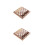 2Sets Foldable Khaki Wooden Chess Set with Storage for Home and Office 6