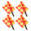 12Pcs Football Assistant Referee Flags Durable Lightweight 3