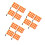 12Pcs Football Assistant Referee Flags Durable Lightweight 5