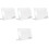 4Sets Transparent Desktop Acrylic Dry Erase Whiteboard for Office 7