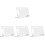 4Sets Transparent Desktop Acrylic Dry Erase Whiteboard for Office 8