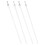 20Pcs Impact-Resistant Acrylic Curtain Pull Wands Sliding Mechanism 1