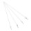 20Pcs Impact-Resistant Acrylic Curtain Pull Wands Sliding Mechanism 3