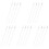 20Pcs Impact-Resistant Acrylic Curtain Pull Wands Sliding Mechanism 4