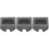 3Pcs DIY Graphite Metal Casting Molds Black Resistant Material 6