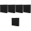 5Pcs Black Packing Foam Inserts for Protective Liner 5