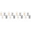 16Pcs Practical Metal Binder Rings Assorted for Scrapbook Loose Leaf 5