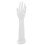 4Pcs Chic White Long Female Mannequin Hand for Display Bracelets 3
