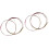 8Pcs Practical Pipa String Replacement Steel Strings Assorted Colors 6