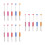 15Pcs Mini Metal Seam Ripper Tool Assorted Colors for DIY Sewing 6