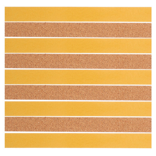 72Pcs Soft Cork Hat Padding Tape Yellow Self-Adhesive Hat Fit Support