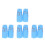 48Pcs Easy-Clean Plastic Stackable Cups Set for Sport Cup Games 9